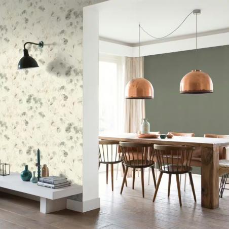 Tapeta ścienna Rasch Farm Living 709643 jednokolorowa zielona