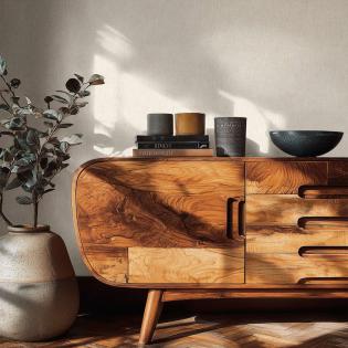 Tapeta ścienna AS Creation Vibes and Styles 79201-1 beżowa struktura materiału len