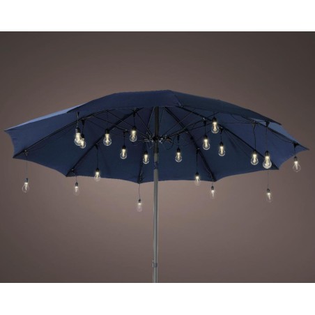 Lampki ogrodowe 20 LED na parasol