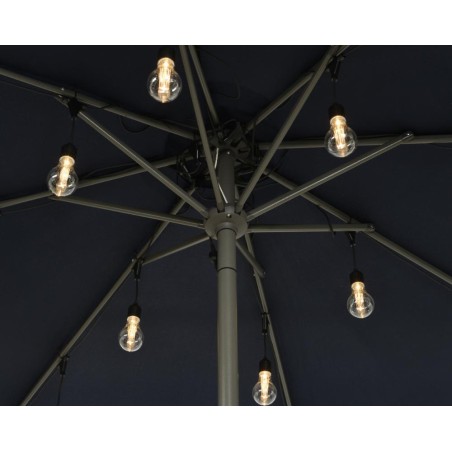 Lampki ogrodowe 20 LED na parasol