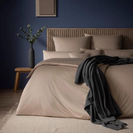 Pościel Estella Takoma 6873/095 mako interlock jersey jednokolorowa beżowa