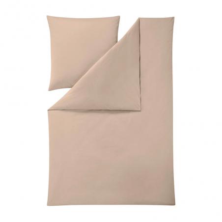 Pościel Estella Takoma 6873/095 mako interlock jersey jednokolorowa beżowa
