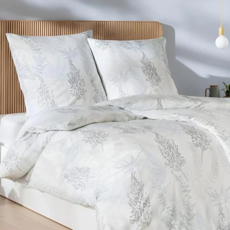 Pościel Estella Hedi 6389/614 Mako Interlock Jersey szare gałązki
