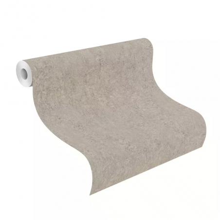 Tapeta Rasch Factory VI 498448 tynk beton brązowy
