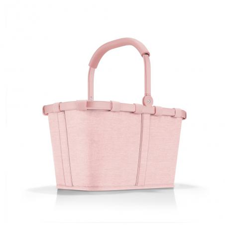 Koszyk na zakupy Reisenthel carrybag frame twist blush różowy