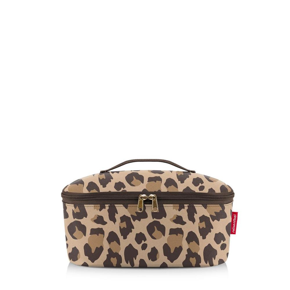 Torba termiczna na lunch Reisenthel coolerbag m pocket Leo macchiato