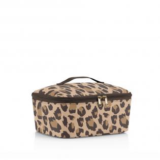 Torba termiczna na lunch Reisenthel coolerbag m pocket Leo macchiato