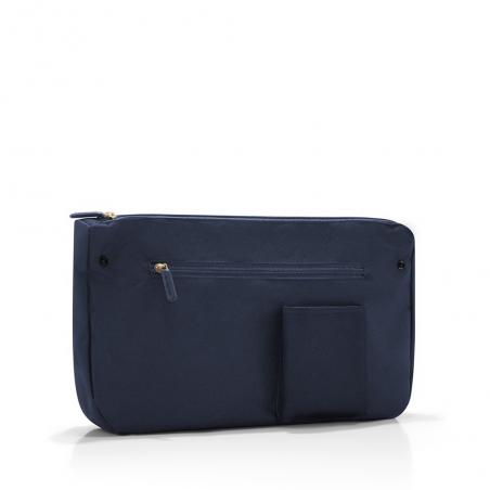 Torba na zakupy Reisenthel loopshopper m frame Rhombus midnight gold granatowa