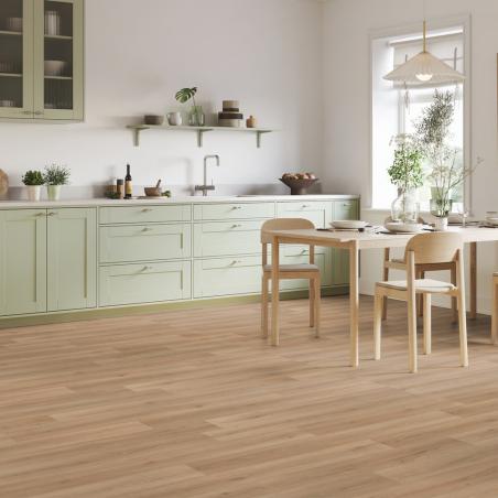Wykładzina PCV Tarkett Iconik 240 240009019 Powell Oak Bronze imitująca drewno brązowa