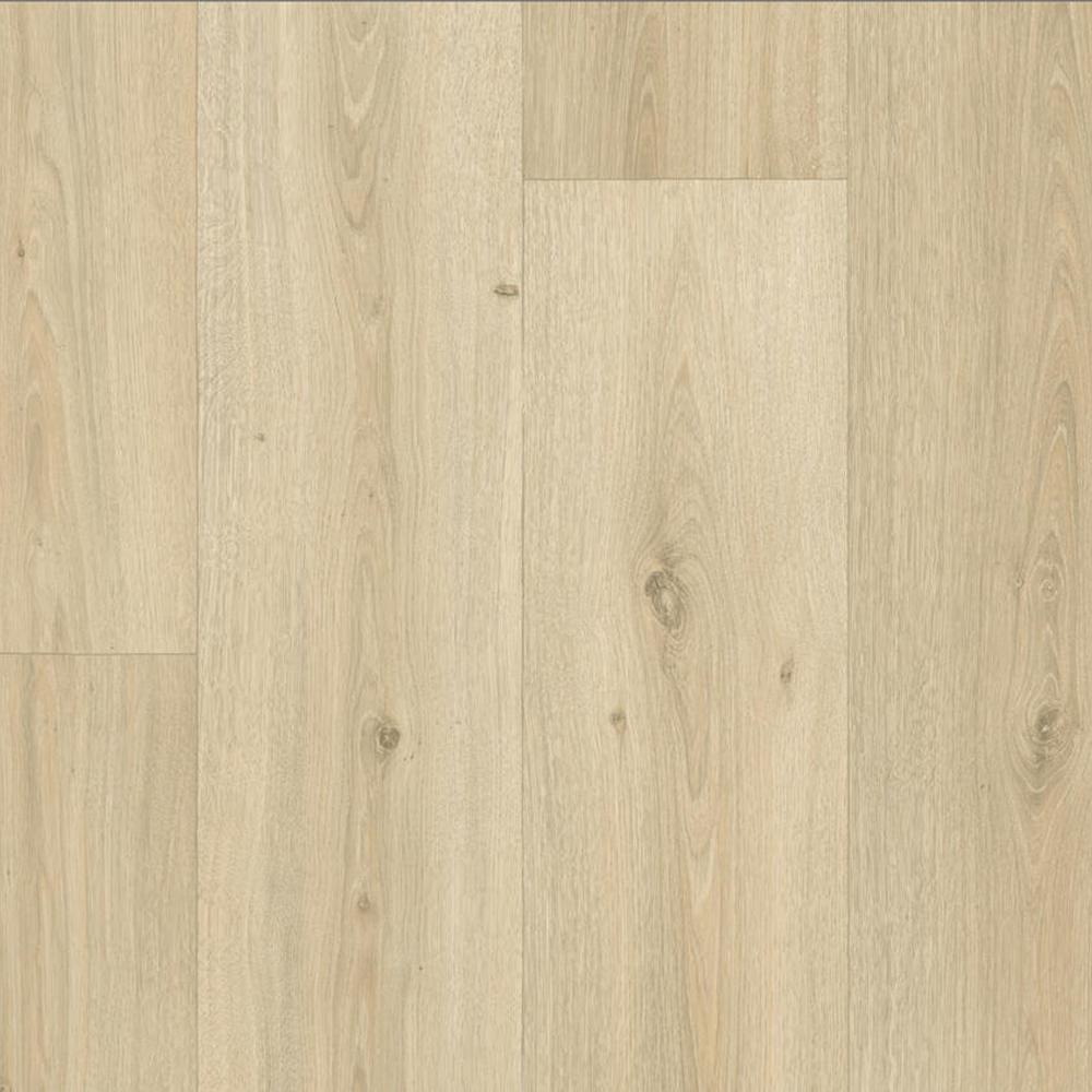 Wykładzina PCV Tarkett Iconik 240 240009018 Powell Oak Blonde imitująca drewno ciepła brązowa