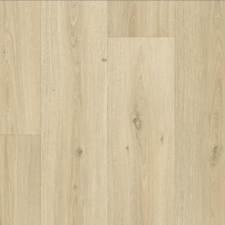 Wykładzina PCV Tarkett Iconik 240 240009018 Powell Oak Blonde imitująca drewno ciepła brązowa
