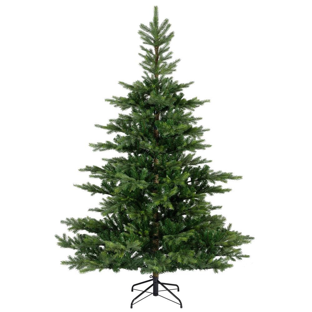 Choinka sztuczna Grandis Fir 210 cm zielona jak żywa PE/PVC