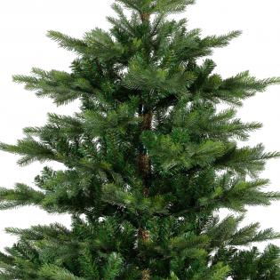 Choinka sztuczna Grandis Fir 210 cm zielona jak żywa PE/PVC