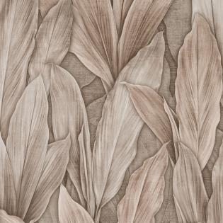 Tapeta Slav Oboi Willow Sofira Decor 8809-04 beżowe liście premium