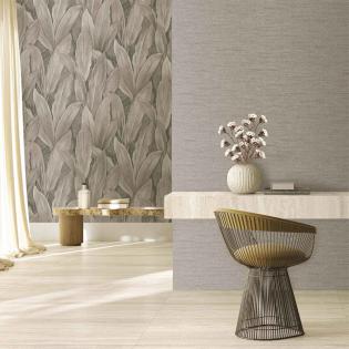 Tapeta Slav Oboi Willow Sofira Decor 8809-04 beżowe liście premium