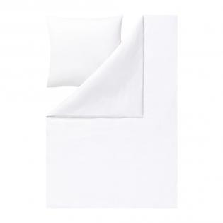 Pościel Estella Takoma 6873/100 mako interlock jersey jednokolorowa biała