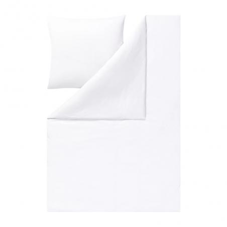 Pościel Estella Takoma 6873/100 mako interlock jersey jednokolorowa biała