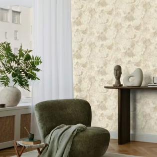 Tapeta Rasch Factory VI 497229 imitacja marmuru ciepły beż