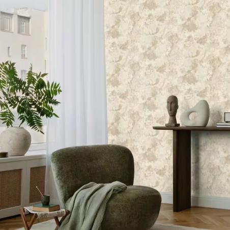 Tapeta Rasch Factory VI 497229 imitacja marmuru ciepły beż