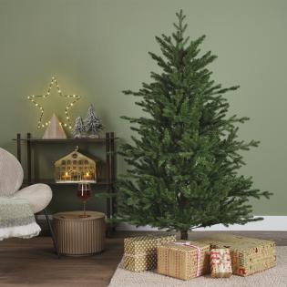 Choinka sztuczna Greenhill 150 cm zielona jak żywa PE/PVC