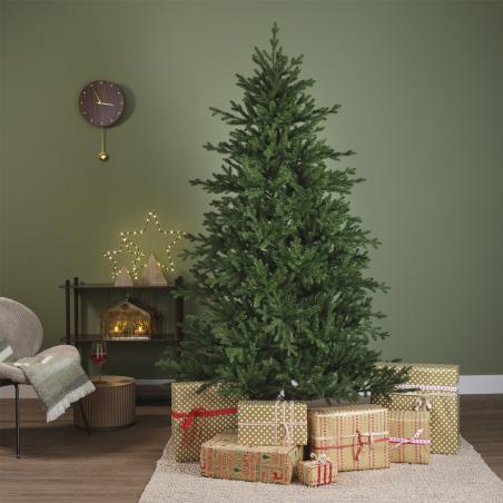 Choinka sztuczna Greenhill 210 cm zielona jak żywa PE/PVC