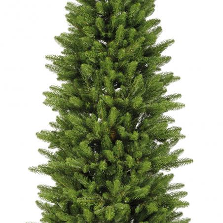 Choinka sztuczna wąska Arosa jak żywa 210cm zielona pe