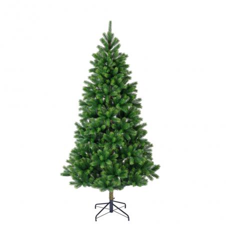 Choinka sztuczna Kenmore 210cm zielona jak żywa pe/pvc