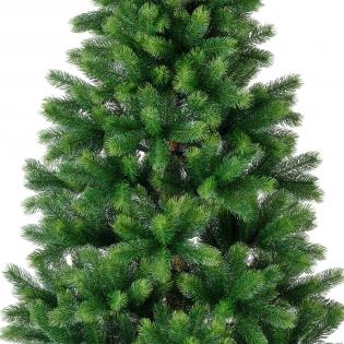 Choinka sztuczna Kenmore 150cm zielona jak żywa pe/pvc