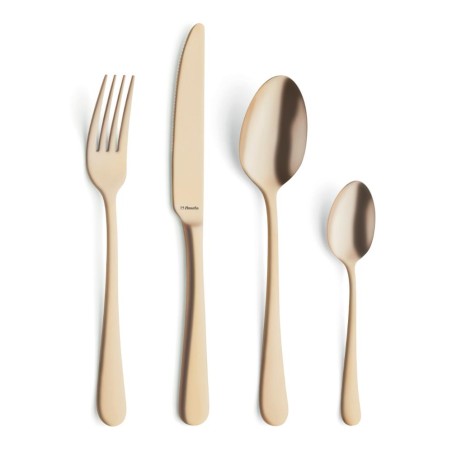 Komplet sztućców Austin gold dla 6 osób 24 elementów