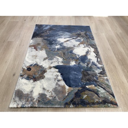 Dywan Ragolle Argentum 63807 2626 kwiaty niebieskie