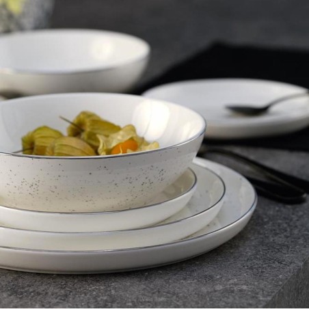 Serwis obiadowo-kawowy Polvere dla 6 osób 30 elementów