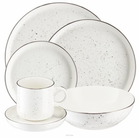 Serwis obiadowo-kawowy Polvere dla 6 osób 30 elementów