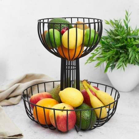 Koszyk na owoce 2-poziomy