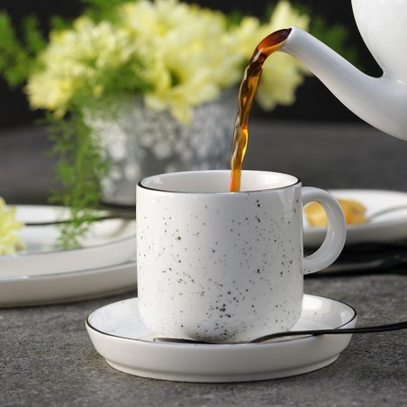 Villa Italia Polvere Filiżanka 320ml ze spodekiem