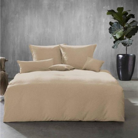 Pościel Flueresse Lech jodełka 603089/07 flanela beżowa