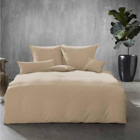 Pościel Flueresse Lech jodełka 603089/07 flanela beżowa