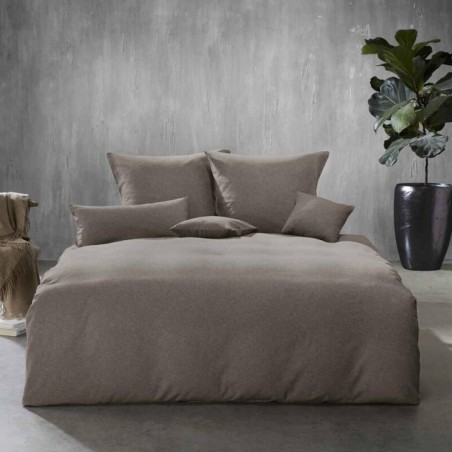 Pościel Flueresse Lech jodełka 603089/27 flanela taupe