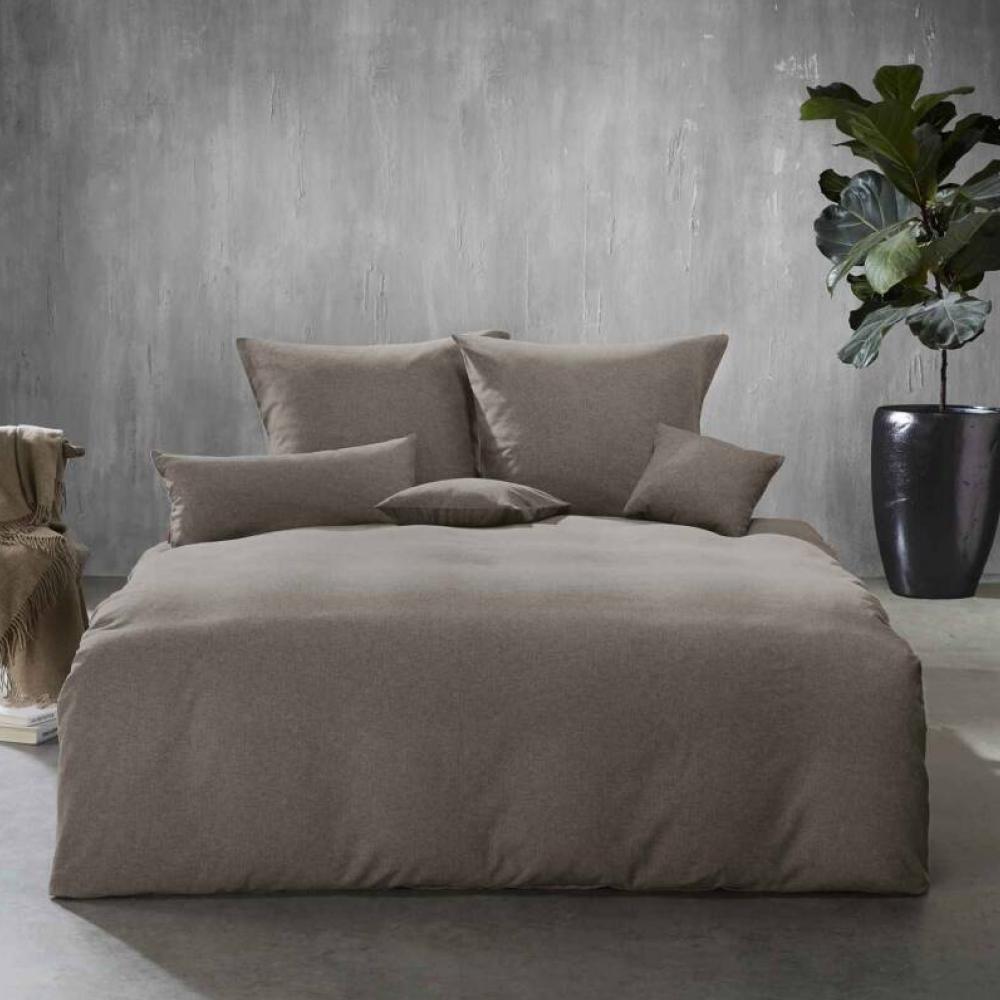 Pościel Flueresse Lech jodełka 603089/27 flanela taupe