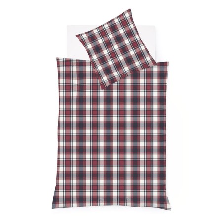 Pościel Flueresse Lech 604264/04 flanela krata czerwono-niebieska
