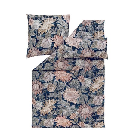 Pościel Estella Willa 7598/625 mako satyna kwiaty słoneczniki