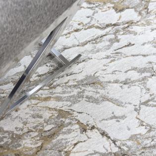 Dywan Ragolle Titanium 83991 6121 nowoczesny szaro-złoty