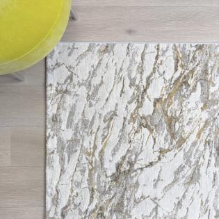 Dywan Ragolle Titanium 83991 6121 nowoczesny szaro-złoty