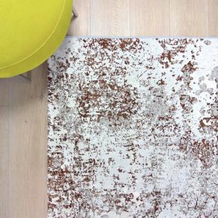 Dywan Ragolle Titanium 83911 6111 nowoczesny szaro-czerwony