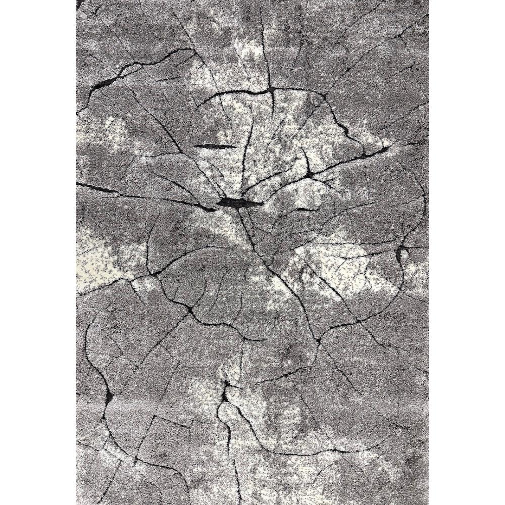 Dywan nowoczesny Miami 129 grey pień drzewa szary