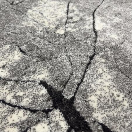 Dywan nowoczesny Miami 129 grey pień drzewa szary