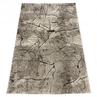 Dywan nowoczesny Miami 129 beige pień drzewa beżowy