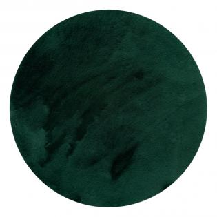 Dywan ultramiękki Bellarossa koło gładki zielony
