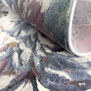 Dywan Ragolle Argentum 63421 7626 kwiaty jasnoniebieskie