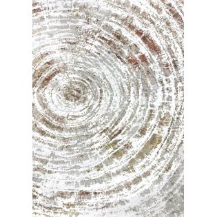 Dywan Ragolle Titanium 83914 1121 nowoczesny szaro-czerwono-złoty