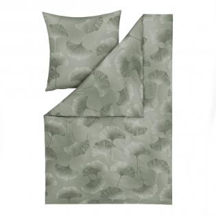 Pościel Estella Isabella 6862/540 mako interlock jersey miłorzęby oliwkowe